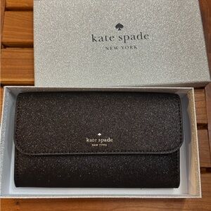 Kate Spade Sparkling Black Clutch